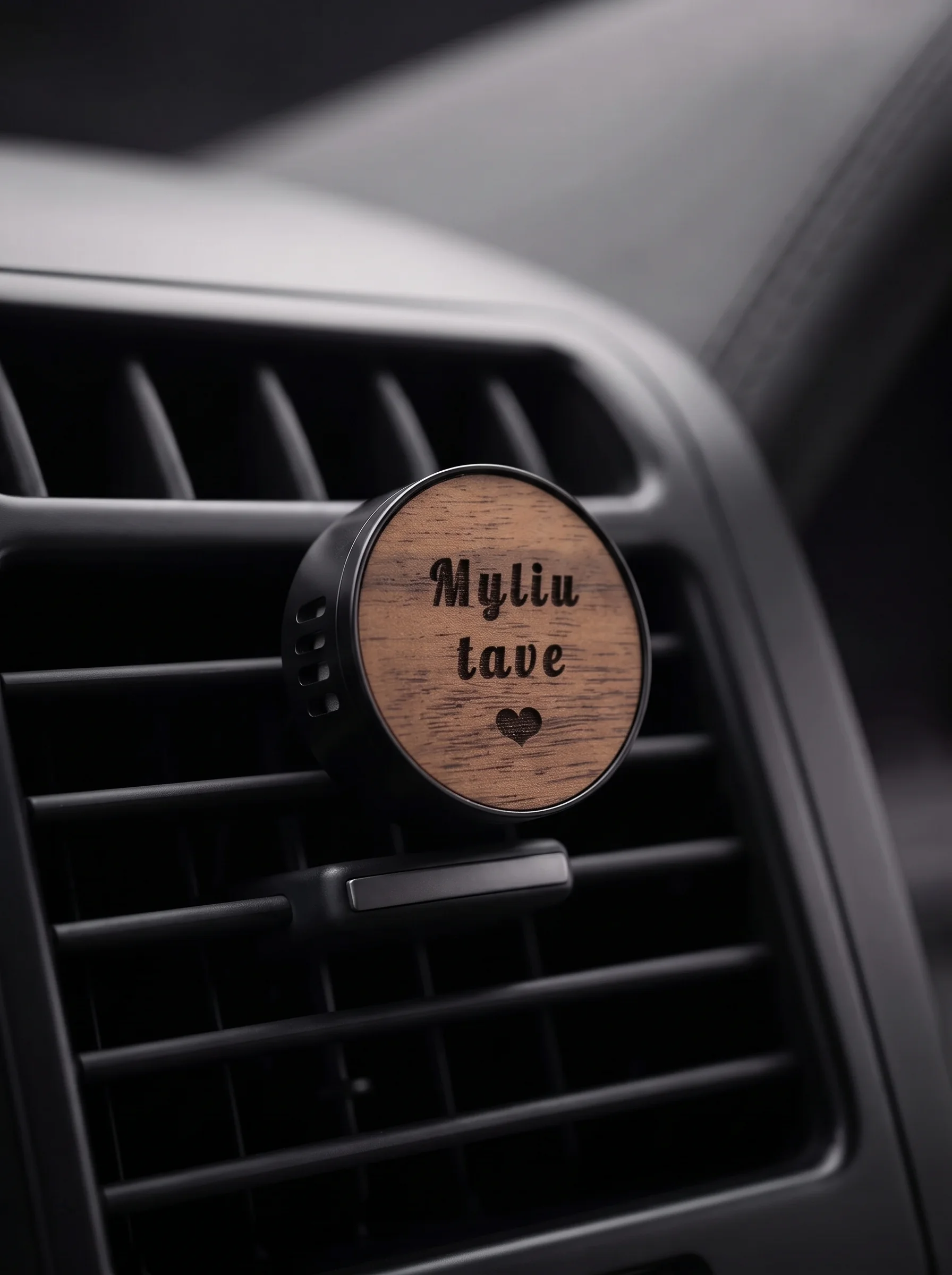Personalizuotas apvalus juodas metalinis automobilio kvapas į groteles su jūsų tekstu (Kopija) Personalizuotas apvalus juodas metalinis automobilio kvapas į groteles su jūsų tekstu (Kopija)